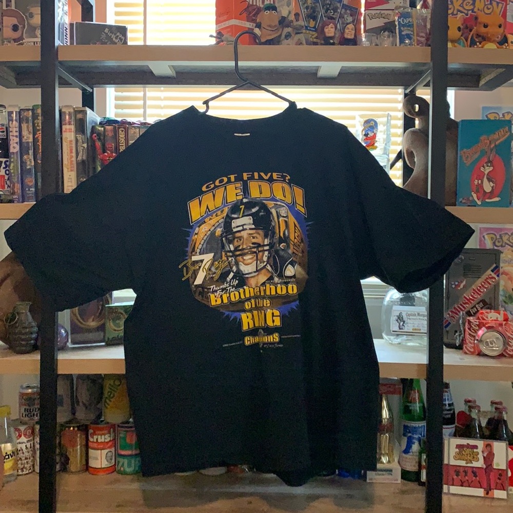 💍Vintage Ben Roethlisberger “brotherhood of the ring” shirt💍